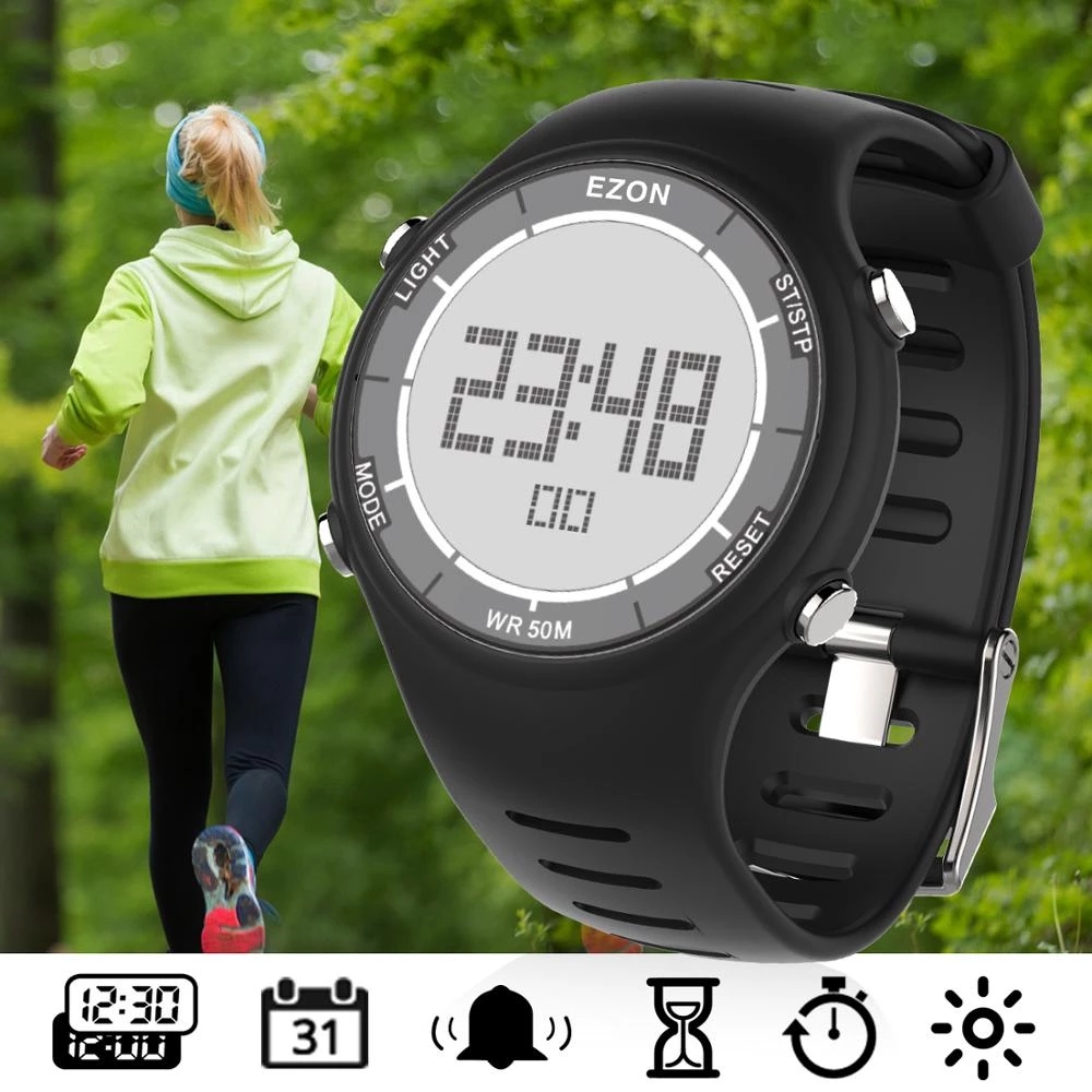 EZON Mới Thời Trang Phụ Nữ Kỹ  - đánh giá và giá Running Watch