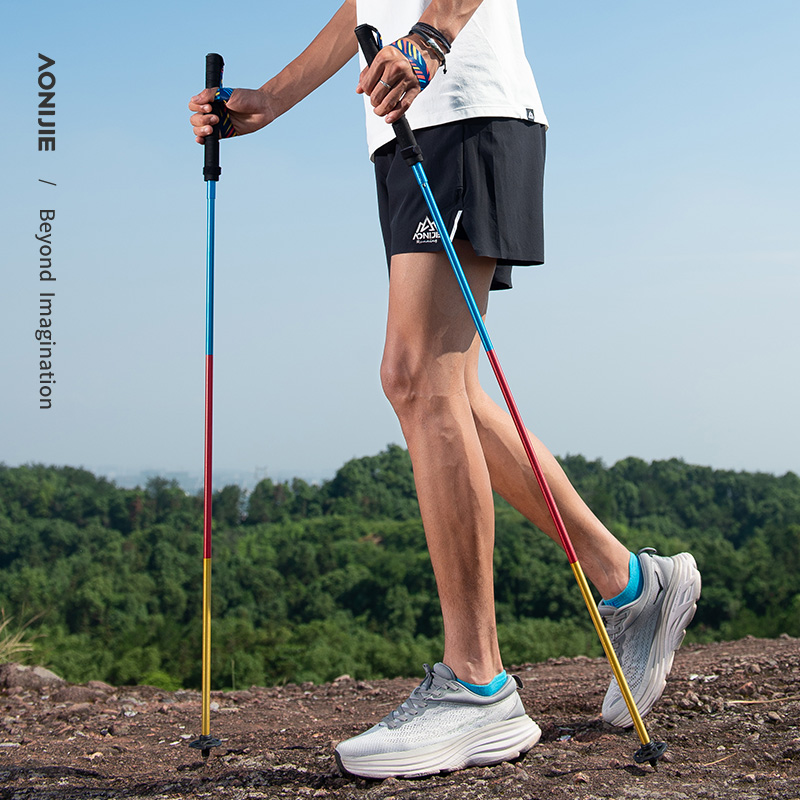 2pcs AONIJIE Folding Outdoor Q - đánh giá và giá Trekking Pole Carbon