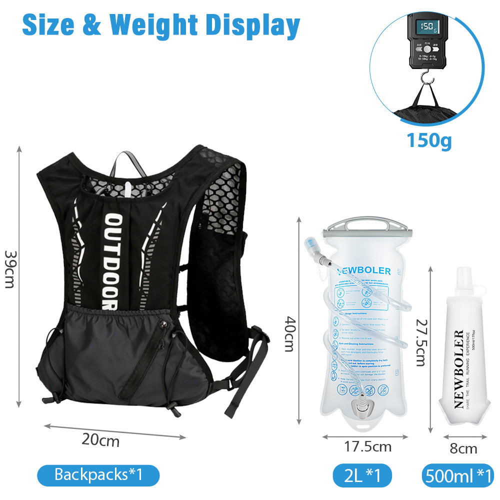 NEWBOLER Outdoor Sports Runnin - đánh giá và giá Hydration Vest