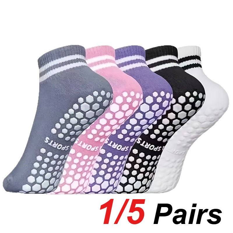 1/5 Pair Women's Silicone Anti - đánh giá và giá Sports Socks