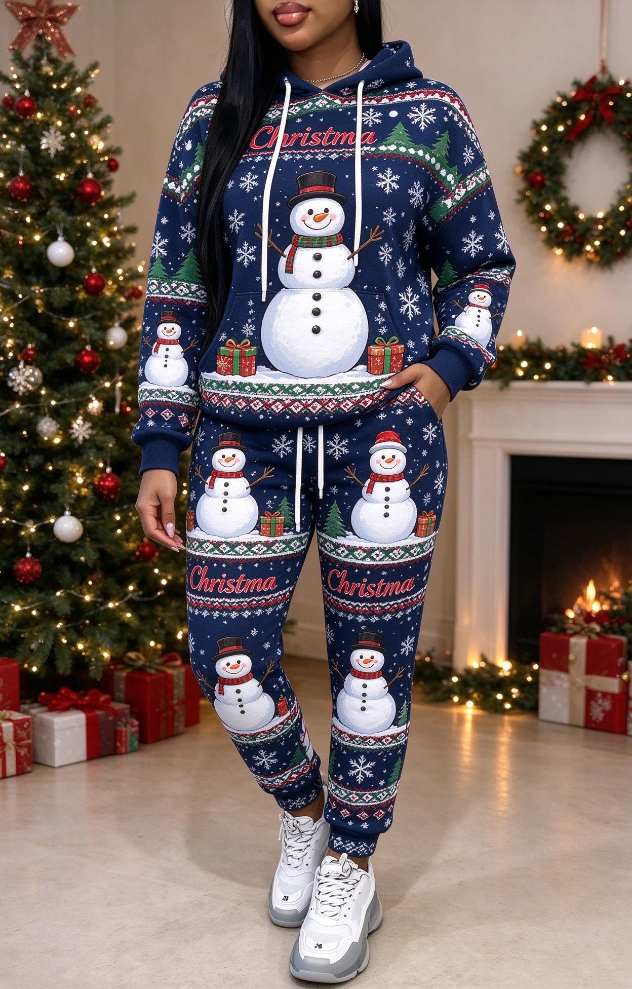 Women Christmas Santa Reindeer - đánh giá và giá Joggers Pants