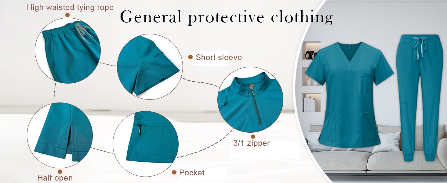 Comfortable Scrubs Uniform Med - đánh giá và giá Joggers Pants