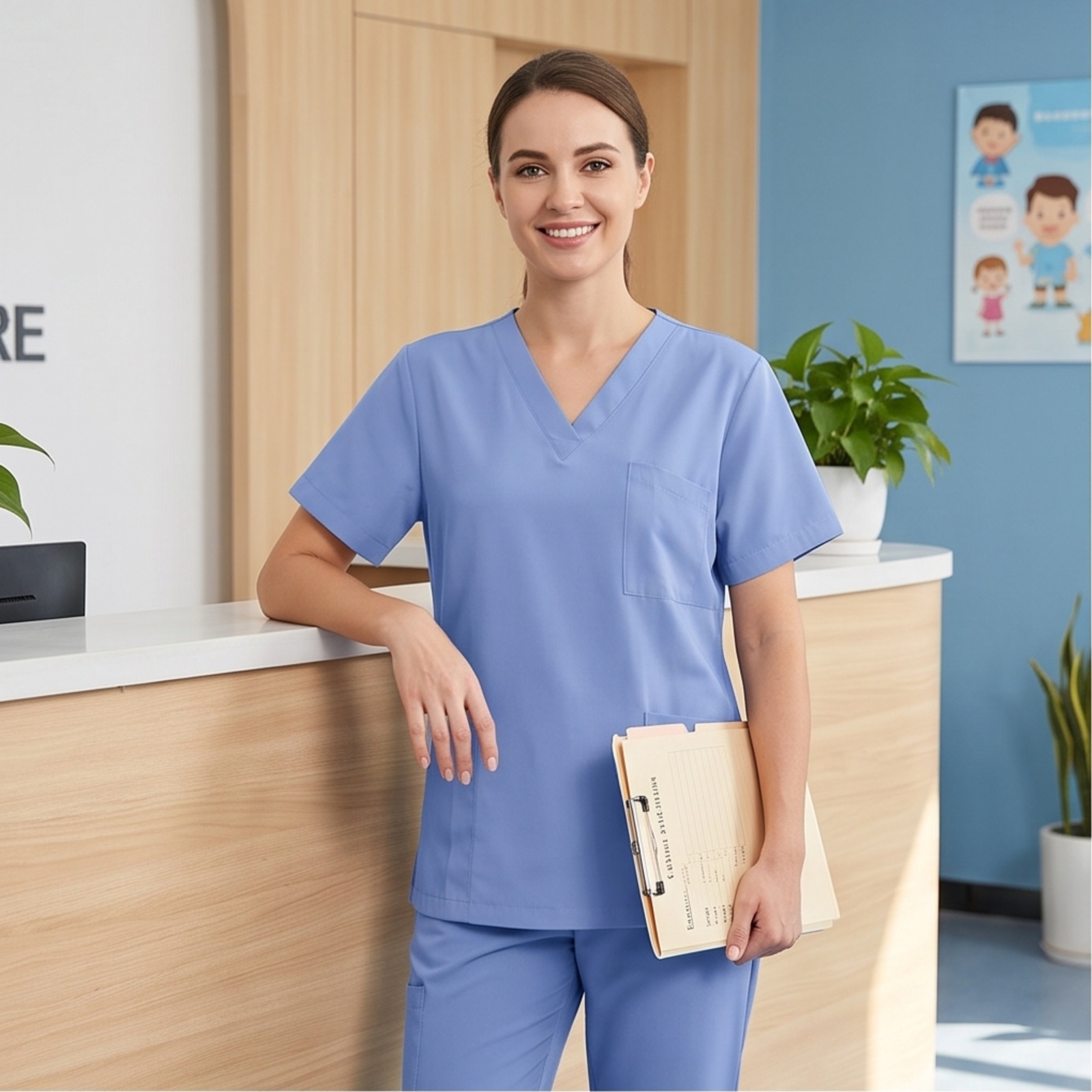 Comfortable Scrubs Uniform Med - đánh giá và giá Joggers Pants