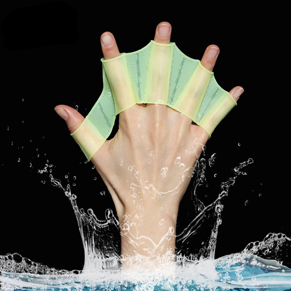 Silicone Swim Fins Hand Paddle - đánh giá và giá Running Gear Kids