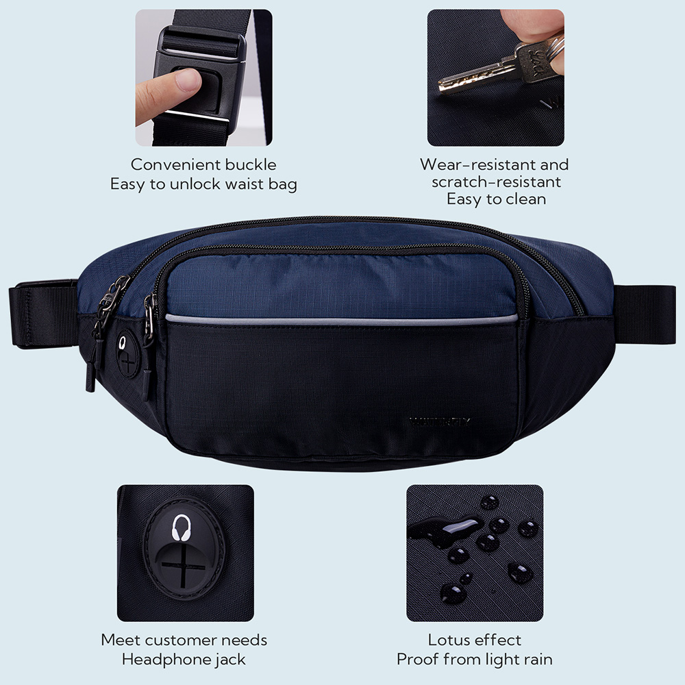 WATERFLY Fanny Pack Waist Bag  - đánh giá và giá Running Belt
