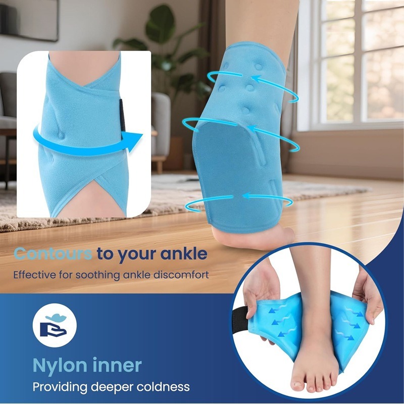 Soft Gel Ankle Ice Pack Hot Co - đánh giá và giá Ankle Brace